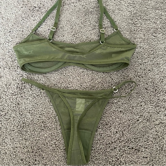 Lounge Underwear Bold Mesh Set - Picture 3 of 6